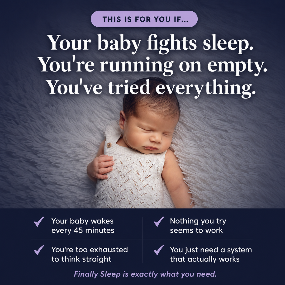 Finally Get Your Baby Sleeping Through the Night